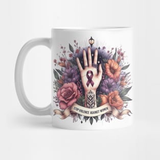 Stop Violence Against Women Mug